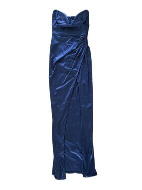 Babyboo Strapless Long Formal Prom Bridal Dress Women's Size S